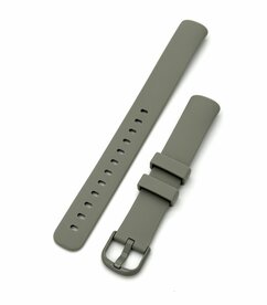 Siliconen Bandje Geschikt voor Fitbit Inspire 3 &ndash; Maat L &ndash; Grijs