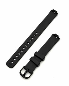 Siliconen Bandje Geschikt voor Fitbit Inspire 3 &ndash; Maat L &ndash; Zwart