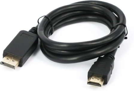 DisplayPort naar HDMI kabel, 1.8 meter