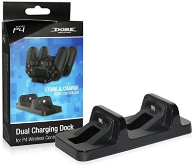 PS4 Dual Charging Dock &ndash; Playstation 4 Controller Oplader