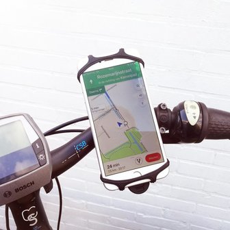 Telefoonhouder voor mobiel op fiets