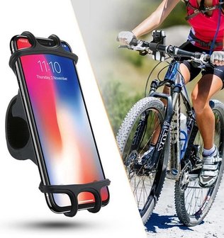 Telefoonhouder voor op de fiets