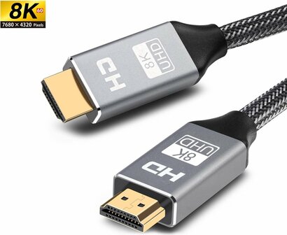  HDMI 2.1 Kabel - 8K Ultra High Speed - 1.5 Meter