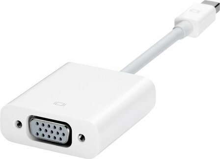 Mini DisplayPort naar VGA Adapter - wit