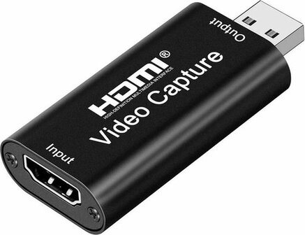 Capture Card HDMI naar USB - geschikt voor PlayStation, Xbox, Nintendo, Windows, MAC