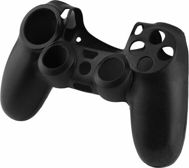 PS4 Controller Silicone Beschermhoes Cover Skin Zwart