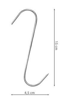 Rookhaken Set van 15 - 15 cm | Voor het roken van vlees