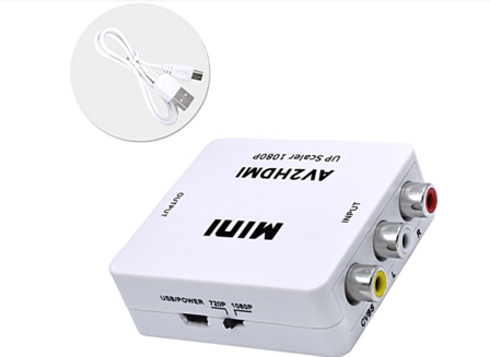 Tulp Naar HDMI Converter - AV | Composiet RCA To HDMI Audio Video Kabel Adapter