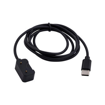 Samsung Galaxy Fit 3 USB-C Oplaadkabel &ndash; 1 Meter &ndash; Zwart &ndash; Magnetische Oplader &ndash; Compact &amp; Duurzaam