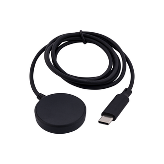 Samsung Galaxy Watch USB-C Oplaadkabel &ndash; 1 Meter &ndash; Zwart &ndash; Magnetische Draadloze Oplader &ndash; Compatibel met Watch 3 t/m Ultra