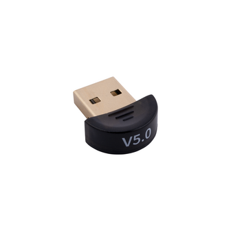 USB Bluetooth 5.0 Dongle &ndash; Half-ronde uitvoering &ndash; Draadloze USB Adapter voor PC &amp; Laptop