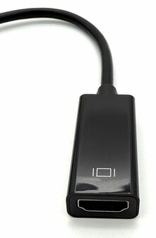 DisplayPort naar HDMI adapter &ndash; Full HD 1080p &ndash; DisplayPort male naar HDMI female