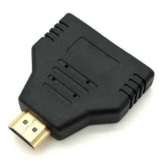 HDMI Splitter 1 naar 2 &ndash; HDMI Verdeler &ndash; Full HD 1080p