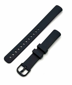 Siliconen Bandje Geschikt voor Fitbit Inspire 3 &ndash; Maat L &ndash; Blauw