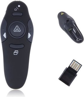 AM-IP Draadloze PowerPoint USB Afstandsbediening met Laser Point