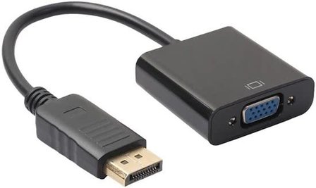 DisplayPort Male naar VGA Female kabel - 20cm