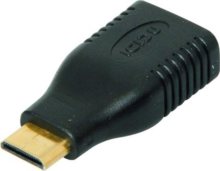 MINI HDMI NAAR HDMI VERLOOPSTEKKER