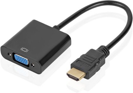 HDMI naar VGA adapter | 1080p HD Kwaliteit | HDMI VGA kabel | HDMI to VGA Cable
