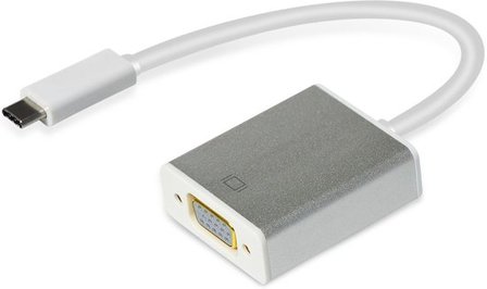 USB C naar VGA Adapter - Pro Edition - Voor o.a Asus Zenbook / Acer Swift / Lenovo Yoga / HP Spectre / Microsoft Surface / Macbook / Dell / MSI / Razor Blade /