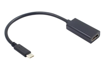 USB-C 3.1 naar HDMI Adapter 4K Premium Quality 20CM