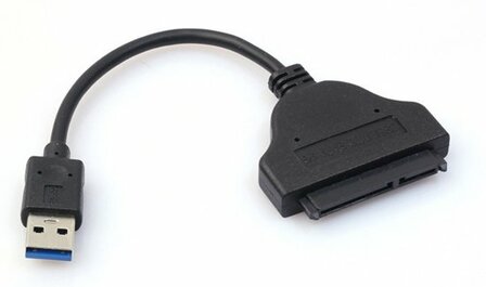 USB 3.0 naar SATA 7+15 Pin Adapter Kabel 22 Pin voor HDD Hard Disk Drive