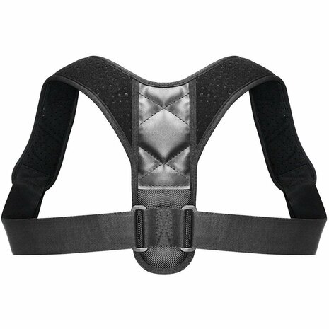 Rugbrace & Houding Corrector – Verstelbaar – One Size – Unisex – Zwart
