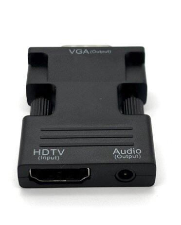 HDMI naar VGA Adapter – HDMI Female naar VGA Male – Met 3.5mm Audio Uitgang