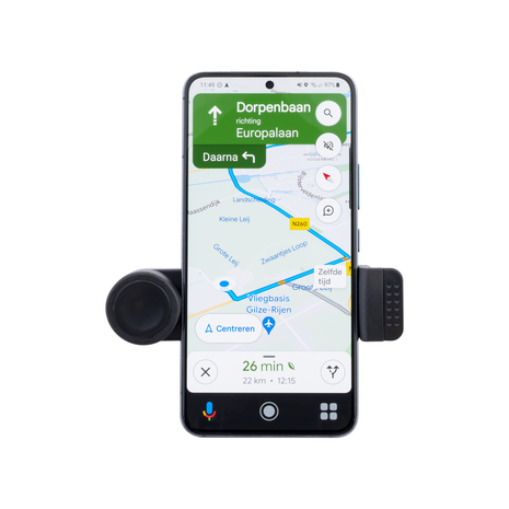 Universele Telefoonhouder Auto &ndash; Ventilatierooster Houder &ndash; Zwart