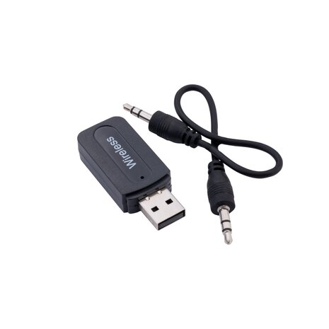Bluetooth Audio Adapter &ndash; USB Draadloze Ontvanger &ndash; 3.5mm
