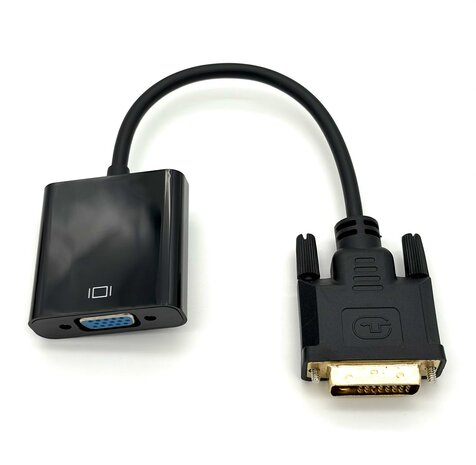 DVI naar VGA Adapter &ndash; DVI-D naar VGA Verloop