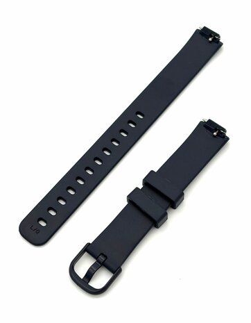 Siliconen Bandje Geschikt voor Fitbit Inspire 3 &ndash; Maat L &ndash; Blauw