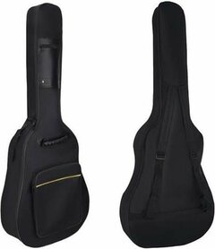 Gitaartas – Geschikt voor Klassieke of Spaanse Gitaar – Waterafstotend & Verstelbaar – Zwart