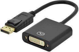 DisplayPort naar DVI Adapter – 20 cm – DisplayPort Male naar DVI Female