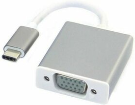 USB-C naar VGA 1080P – metaalkleur
