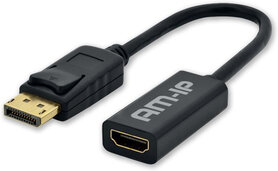 DisplayPort naar HDMI Adapter – Full HD 1080p – Plug & Play