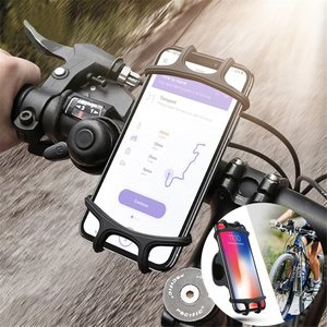 Aan boord Onderzoek Vooraf Universele telefoonhouder voor op de fiets - Mobielhouder fiets - GSM  houder fiets - Fietsstuur - Fietshouder - Fiets navigatie - Smartphone  houder fiets - Samsung - iPhone - Nokia - Huawei - Sony - L - Electrostunt