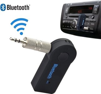 AUX Bluetooth Draadloze Ontvanger Muziek streamen via Bluetooth |Handsfree carkit en thuisgebruik | MP3 Player 3.5mm | Bluetooth Speaker -